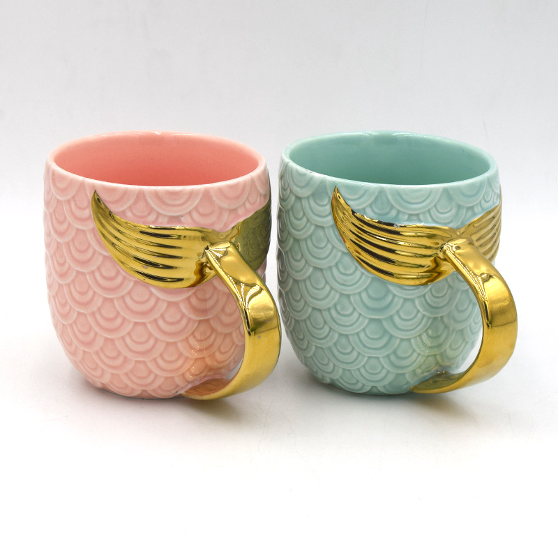 Mermaid Mug Cute Ceramic Cup