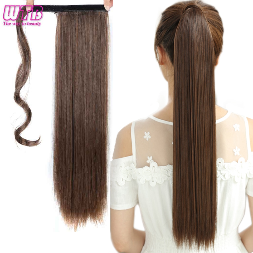 Pony Tail Hair Extension Synthetic Hair