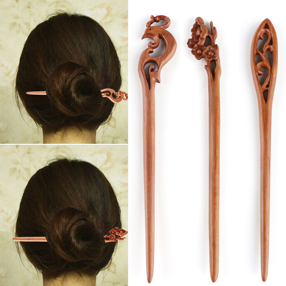 Hair Chopstick Wooden Hair Accessory