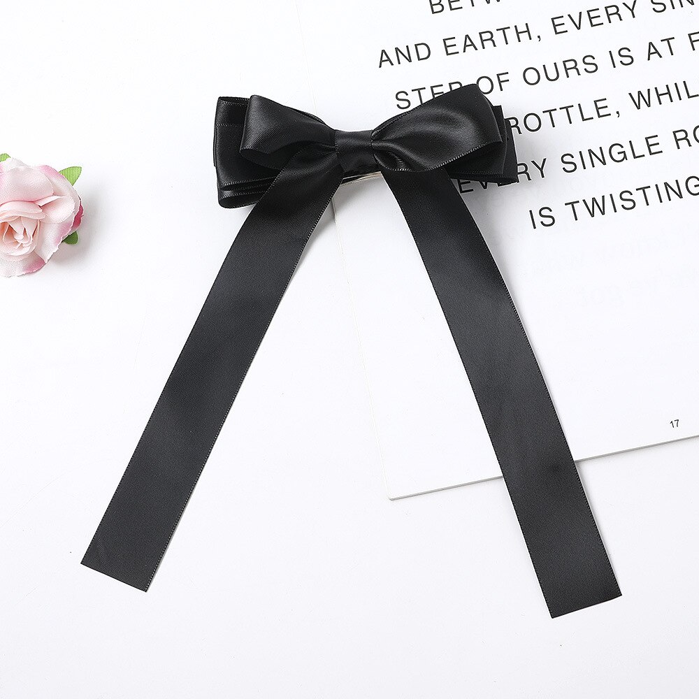 Bow Hair Clip Ladies Hair Accessory