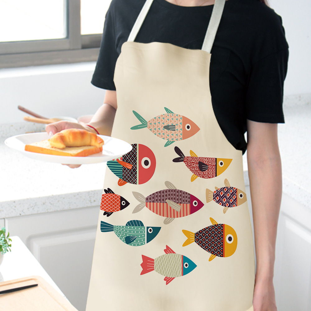 Apron For Kitchen Cute Cooking Apron