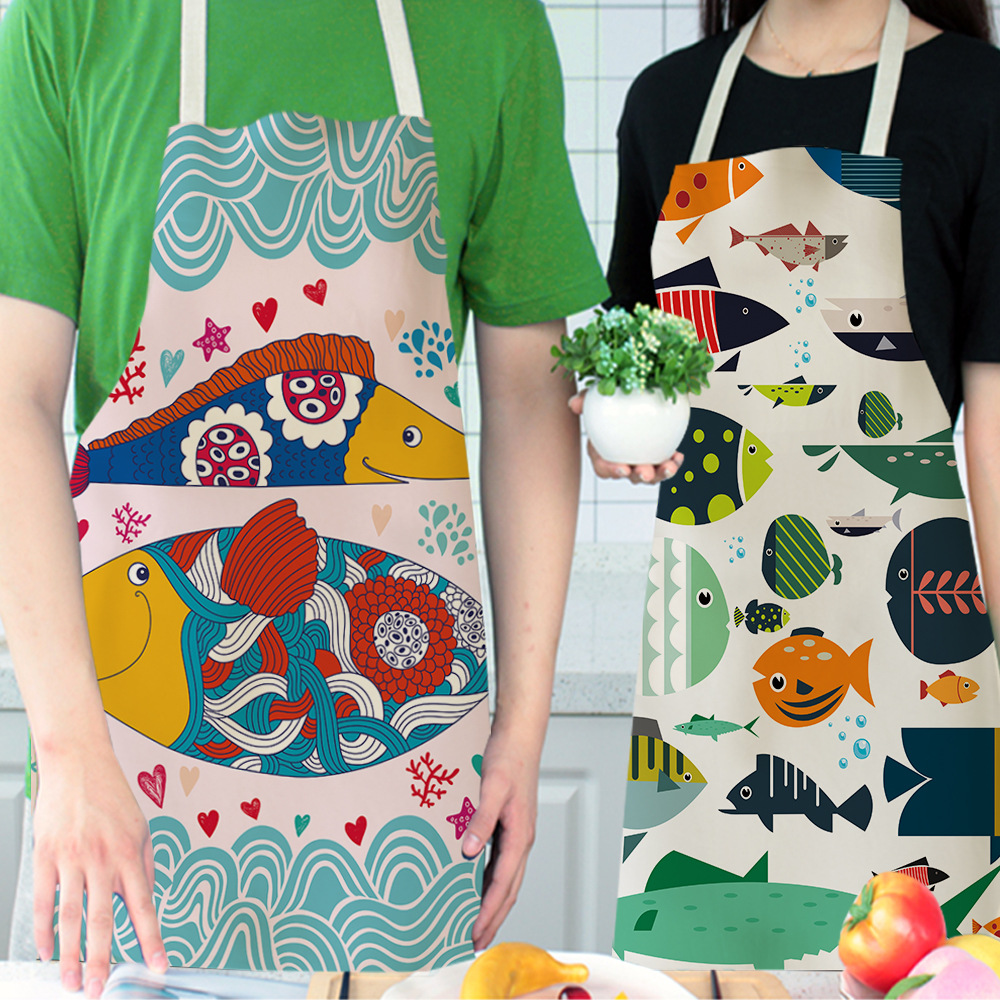 Apron For Kitchen Cute Cooking Apron