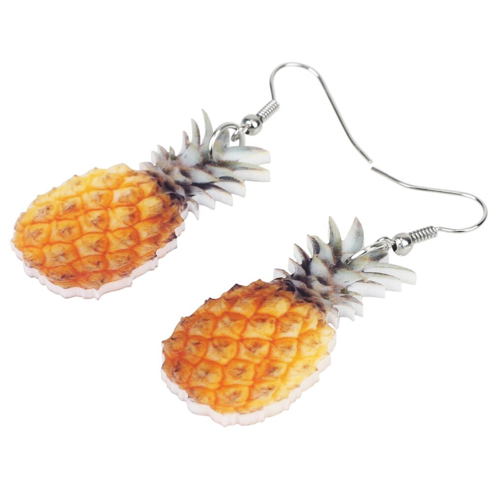 Pineapple Earrings Summer Fruit Earrings