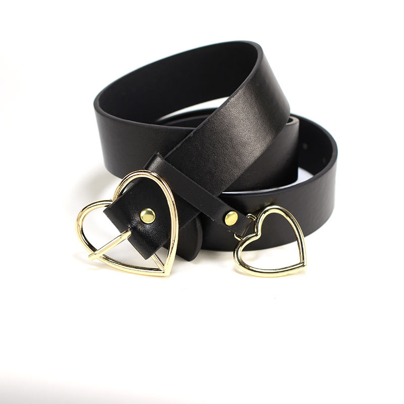 Heart Buckle Belt Fashionable Ladies Belt