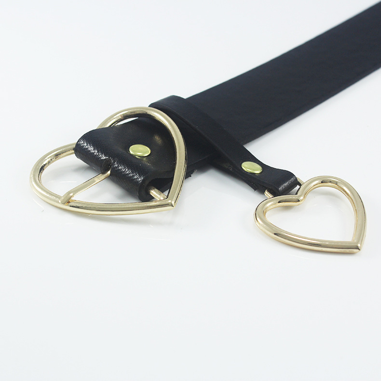 Heart Buckle Belt Fashionable Ladies Belt