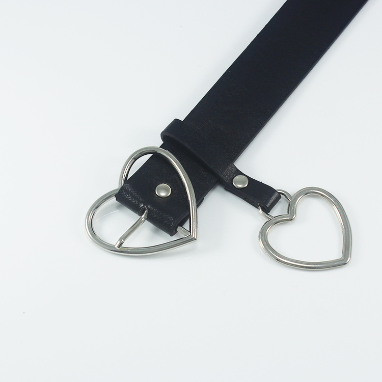 Heart Buckle Belt Fashionable Ladies Belt