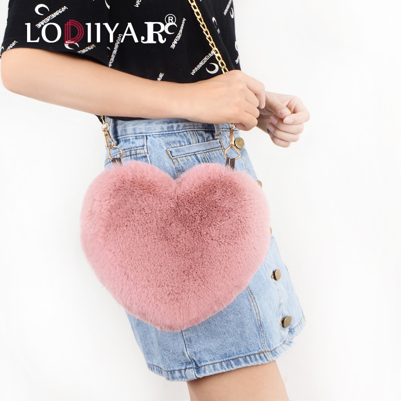 Heart Shaped Bag Ladies Shoulder Bag