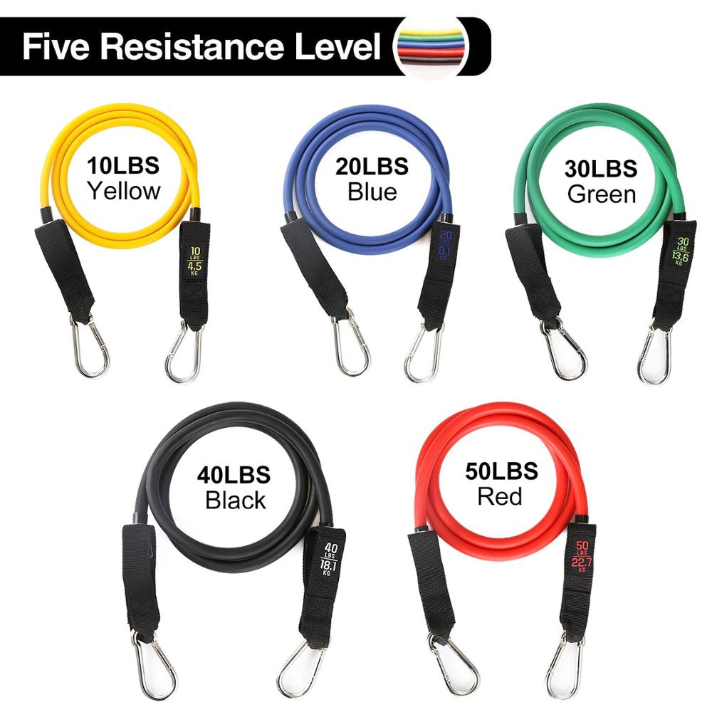 Resistance Band Set Fitness Set (12 pcs)