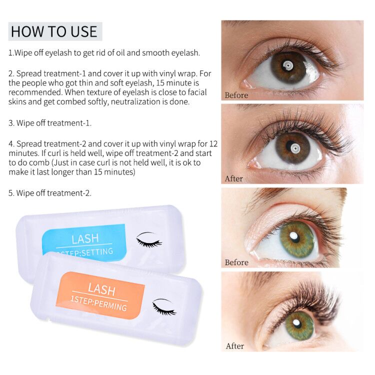 Eyelash Lift Kit DIY Lash Perm