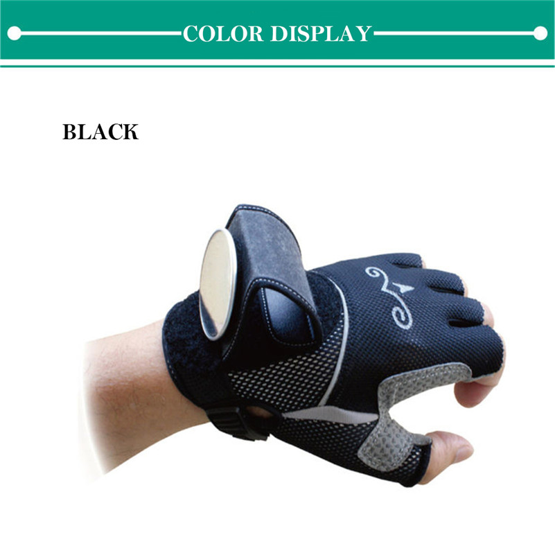 Bicycle Gloves with Rear View Mirror