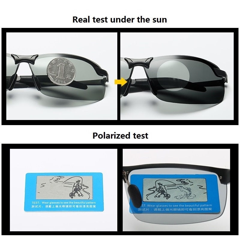 Photochromic Glasses Polarized Eyewear