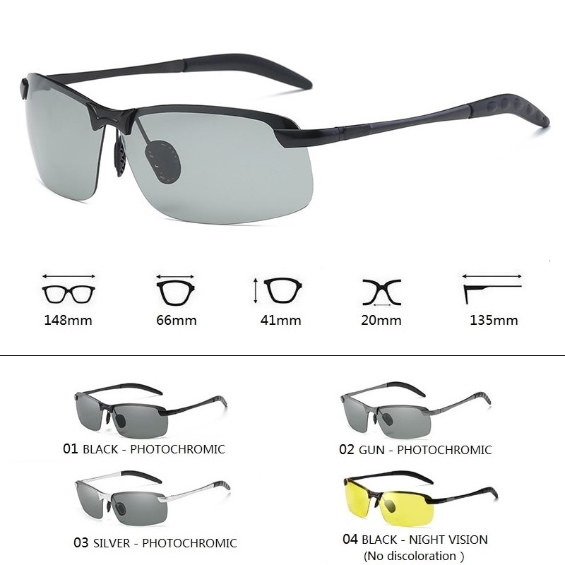 Photochromic Glasses Polarized Eyewear