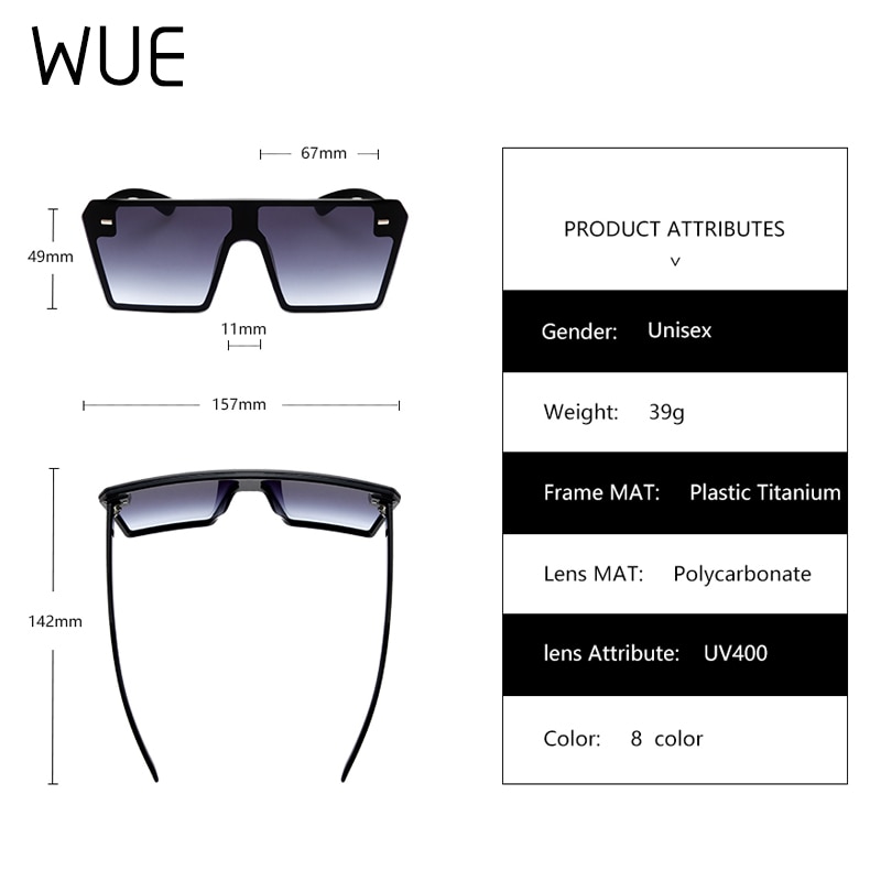 Big Square Sunglasses Oversize Sunglasses