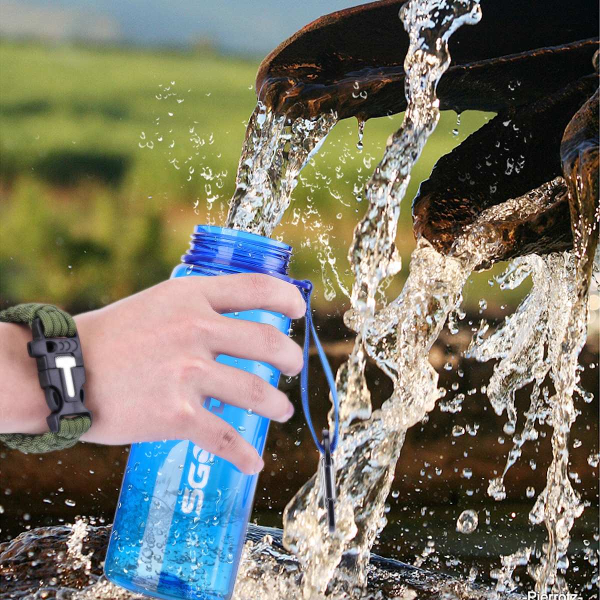 Water Filter Water Bottle Camping Bottle