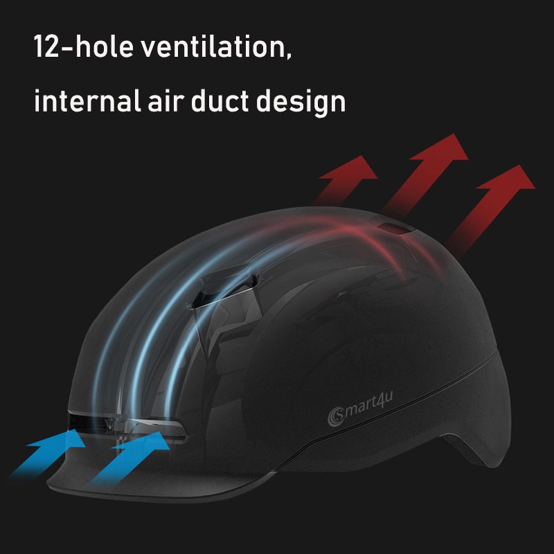 Rechargeable  Cycle Helmet with Light Lightweight Material