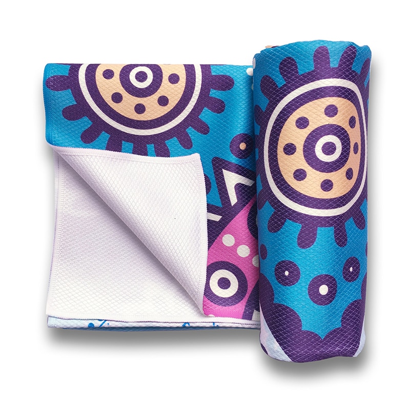 Printed Yoga Mat Floral Print Design