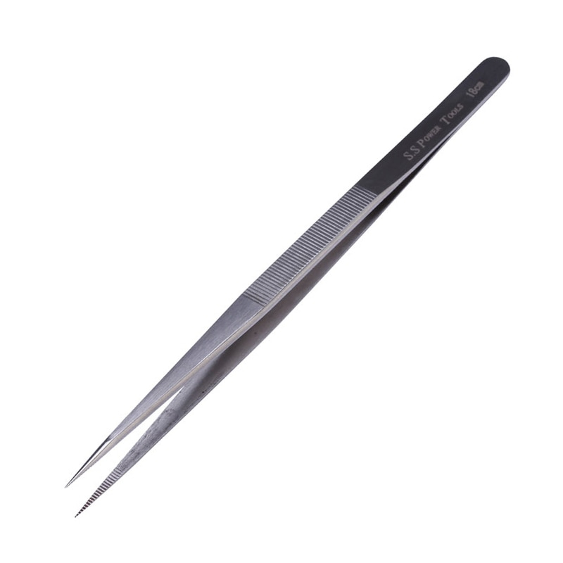 Long Tweezers Stainless Steel Tweezers (18cm)