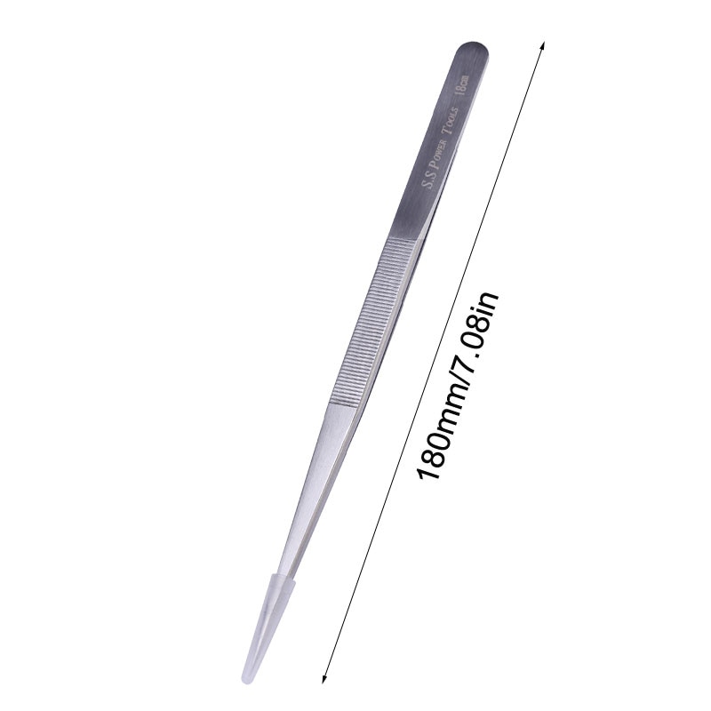 Long Tweezers Stainless Steel Tweezers (18cm)