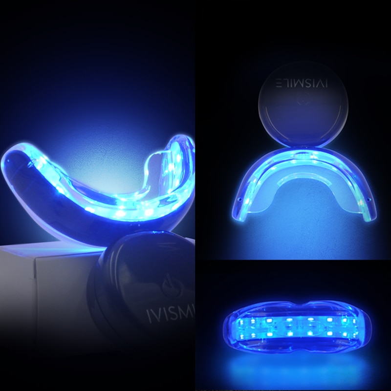 LED Teeth Whitening Kit Blue Laser Light