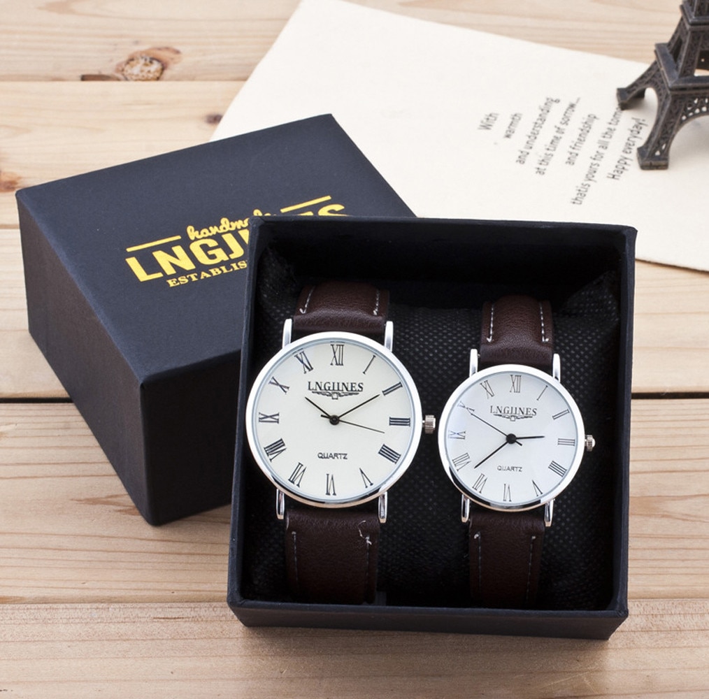 His and Hers Watch Set Timepieces