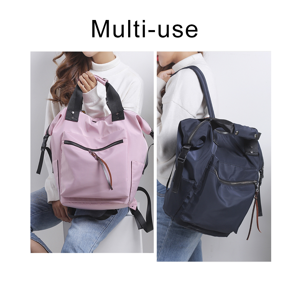 Ladies Backpack Bag Nylon Rucksack