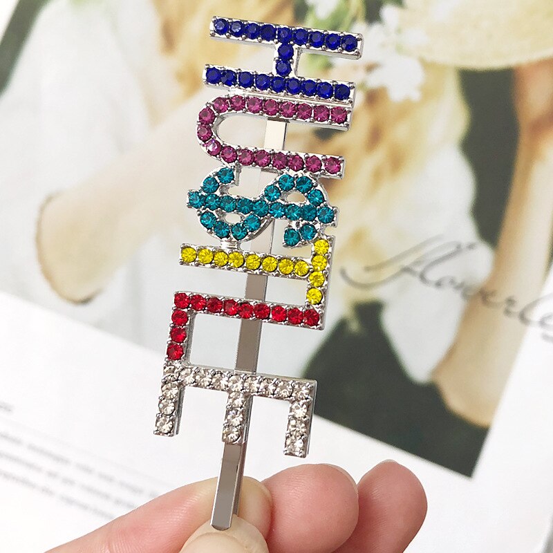 Rhinestone Hair Clip Fashionable Barrette