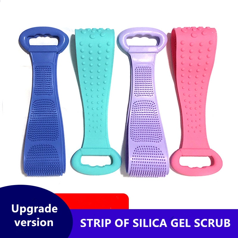 Silicone Body Scrubber Bath Back Scrubber