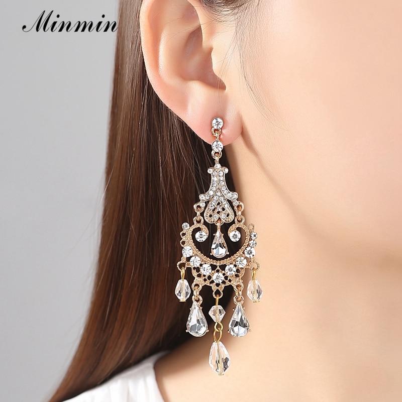 Chandelier Earrings Long Crystal Earrings