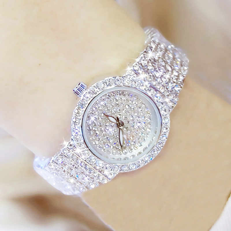 Crystal Watch Ladies Wristwatch