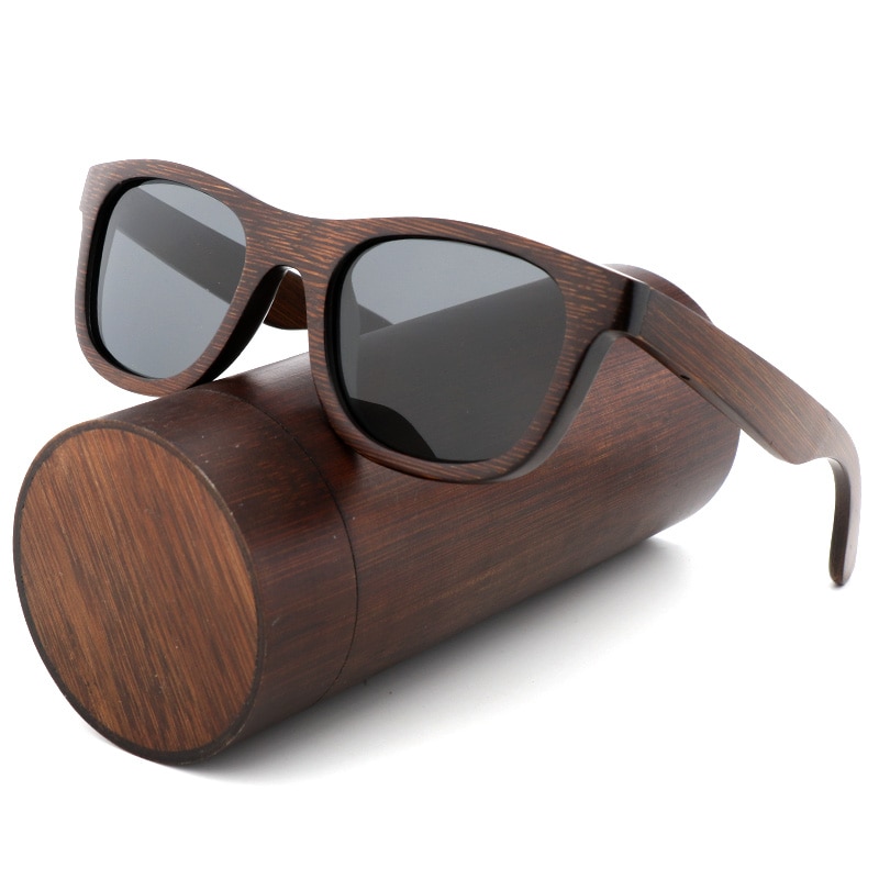 Wood Frame Sunglasses Eyewear