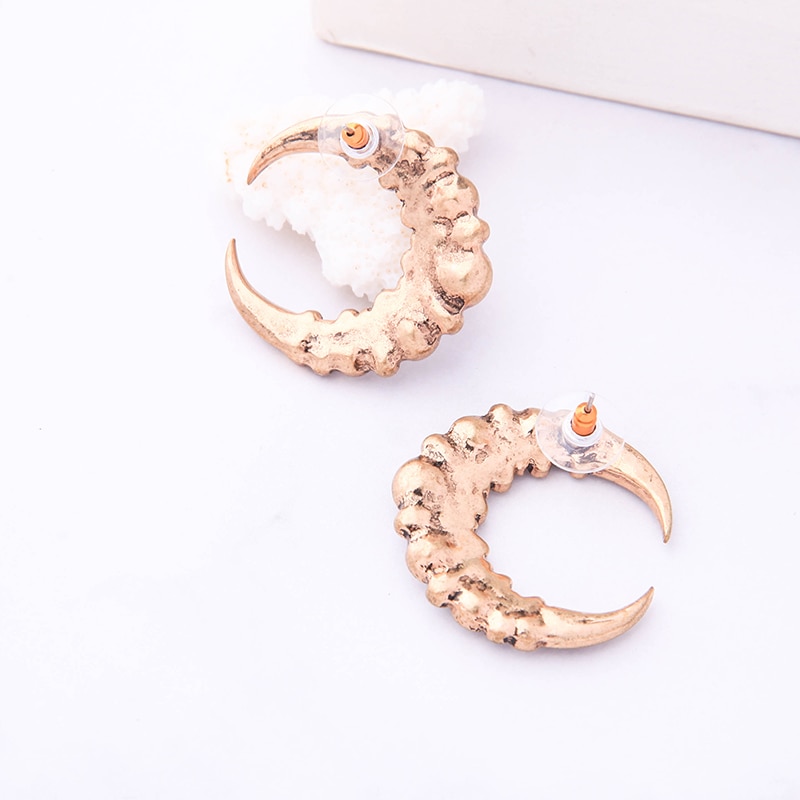 Moon Earrings Cute Stud Earrings