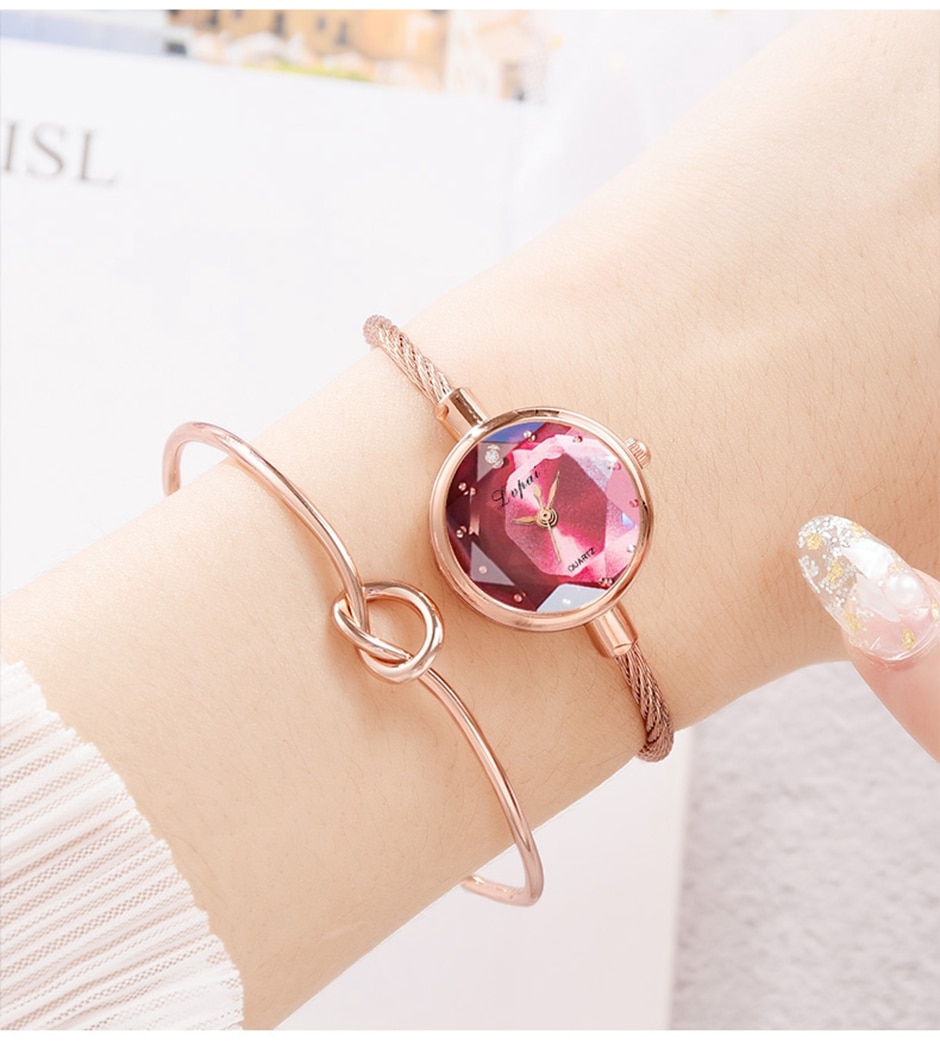 Ladies Bracelet Watch Stylish Wristwatch