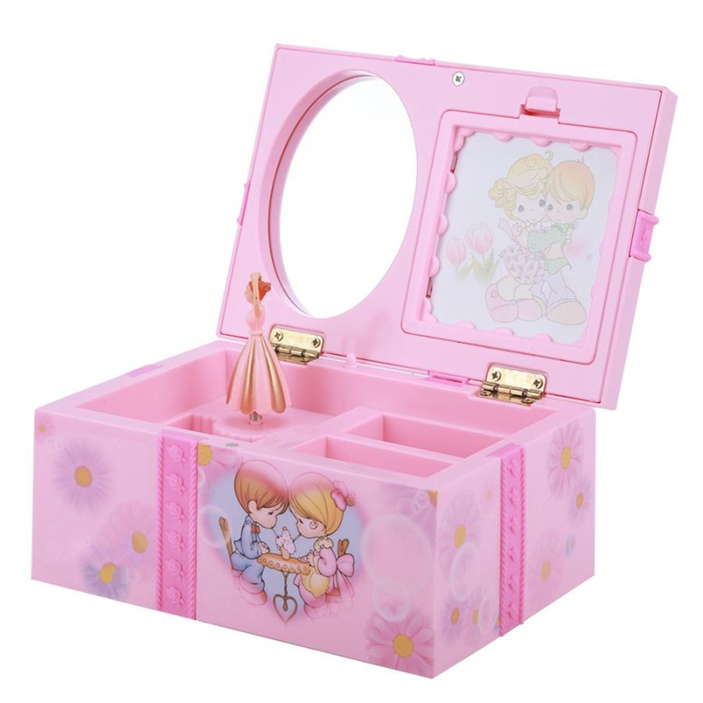 Music Jewelry Box Storage Organizer