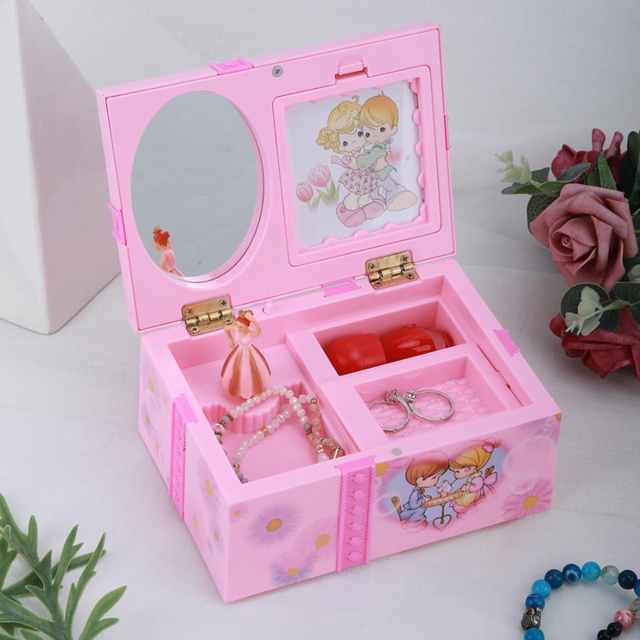 Music Jewelry Box Storage Organizer