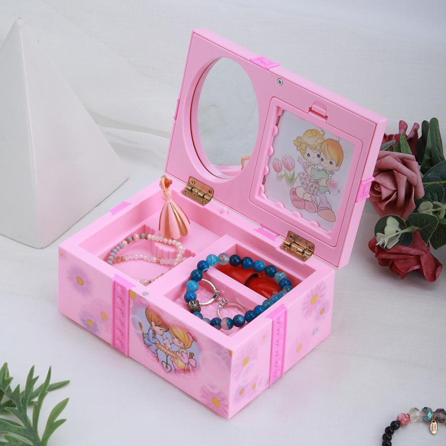 Music Jewelry Box Storage Organizer