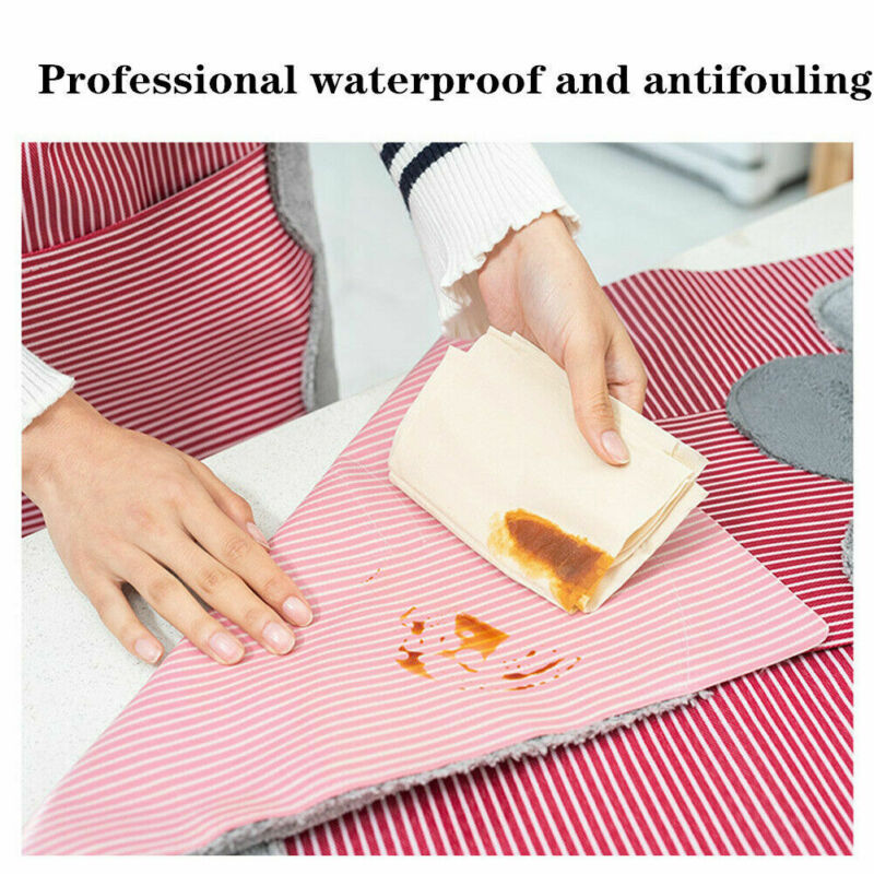 Waterproof Apron Wipeable Cooking Apron