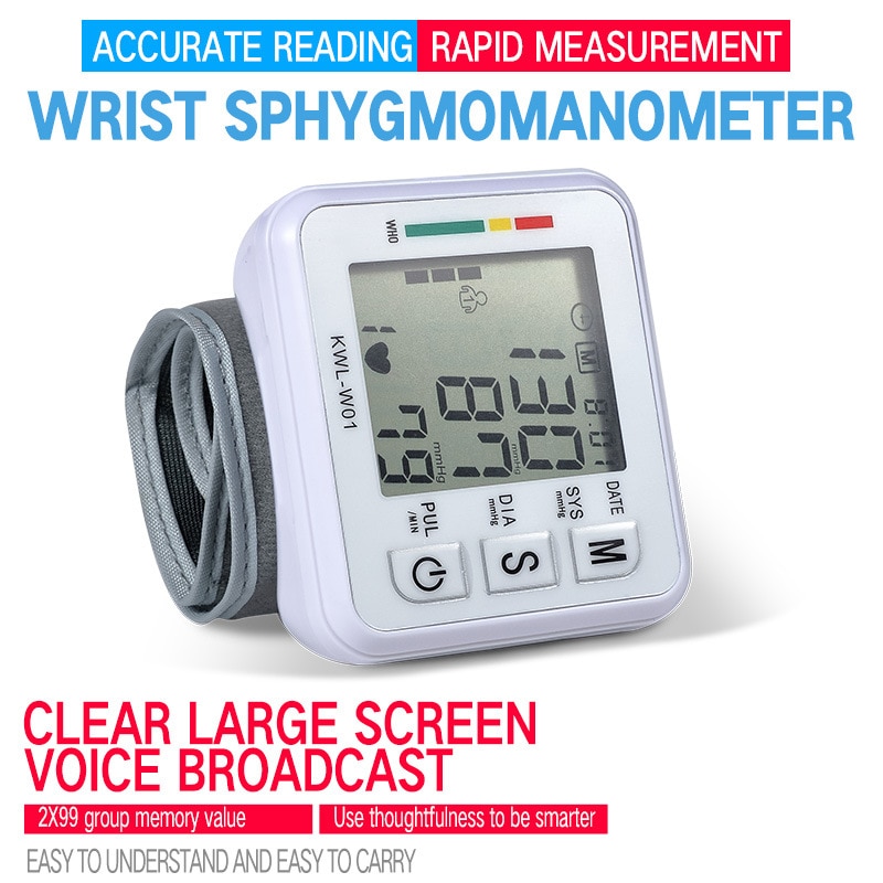 Digital Sphygmomanometer BP Monitor