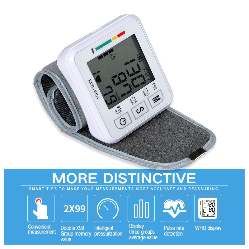 Digital Sphygmomanometer BP Monitor