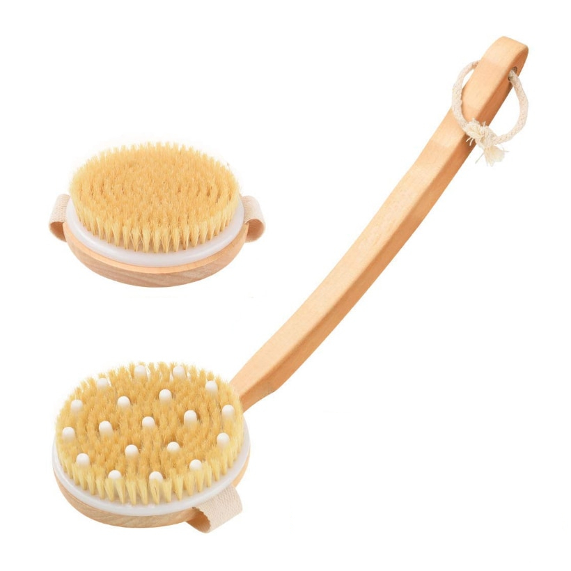 Body Scrub Brushes Natural Bristle Brushes