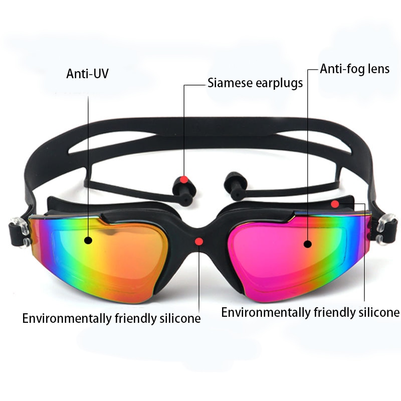 Anti Fog Swimming Goggles Unisex Eyewear