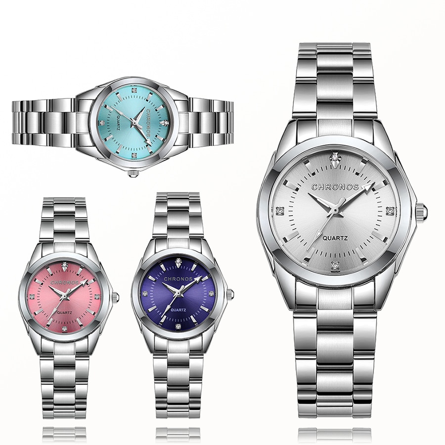 Stainless Steel Watch Ladies Timepiece