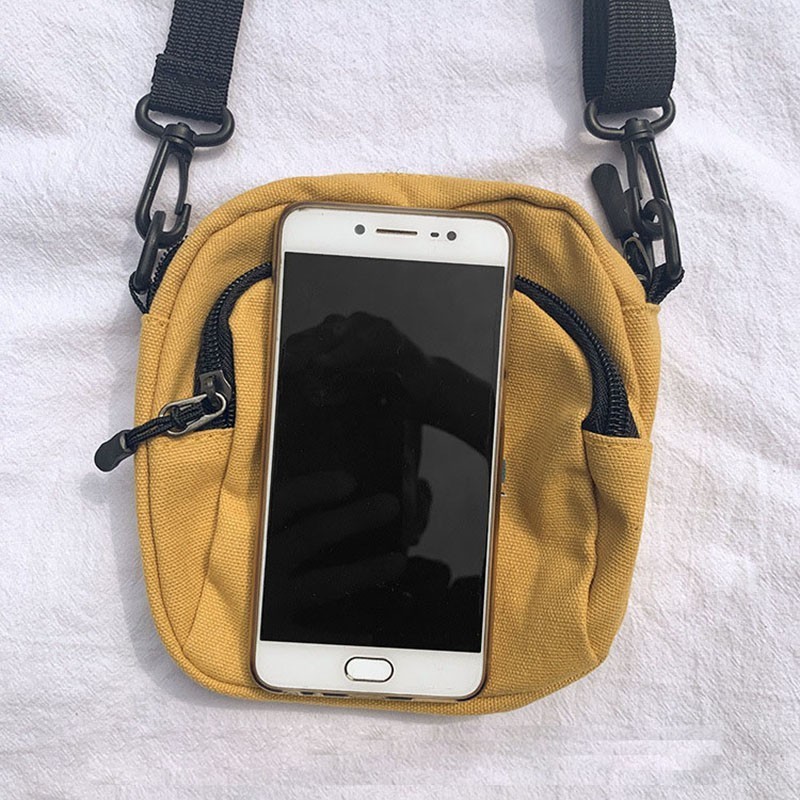 Canvas Sling Bag Small Shoulder Bag