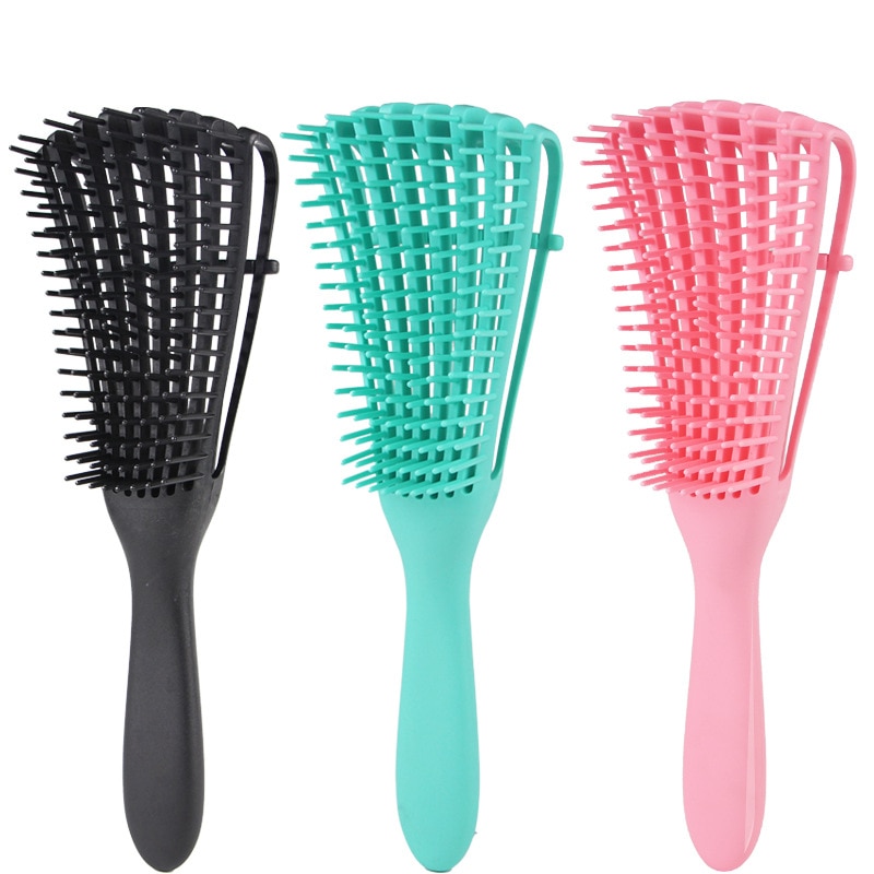 Detangling Comb Plastic Hair Brush