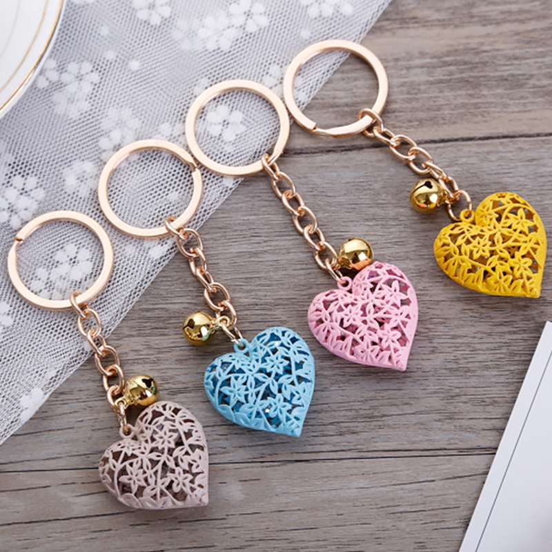 Heart Keychain Cute Keyring Ornament