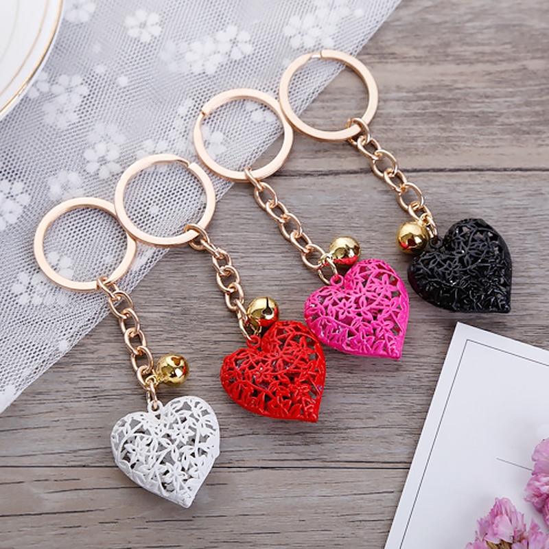 Heart Keychain Cute Keyring Ornament