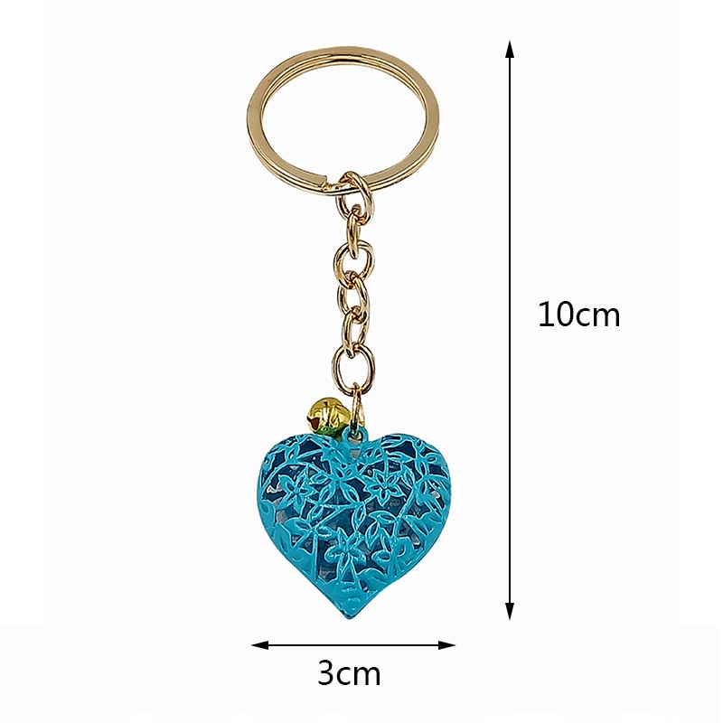 Heart Keychain Cute Keyring Ornament