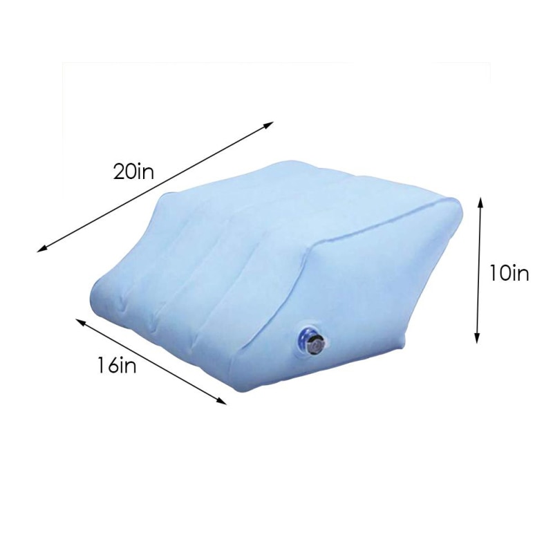 Leg Wedge Pillow Inflatable Pillow With Pump