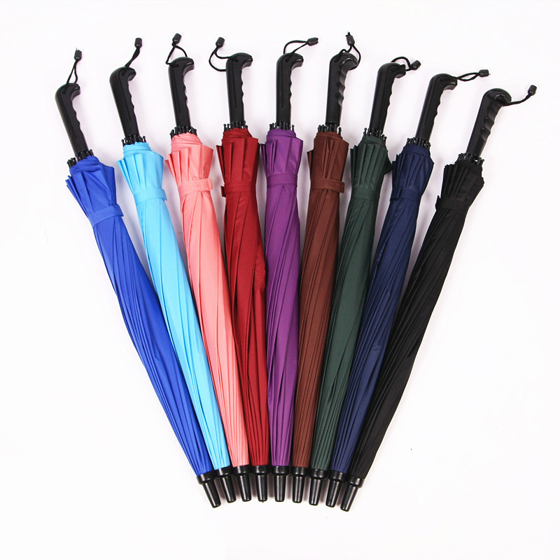 Long Umbrella 16 Ribs Windproof Umbrella