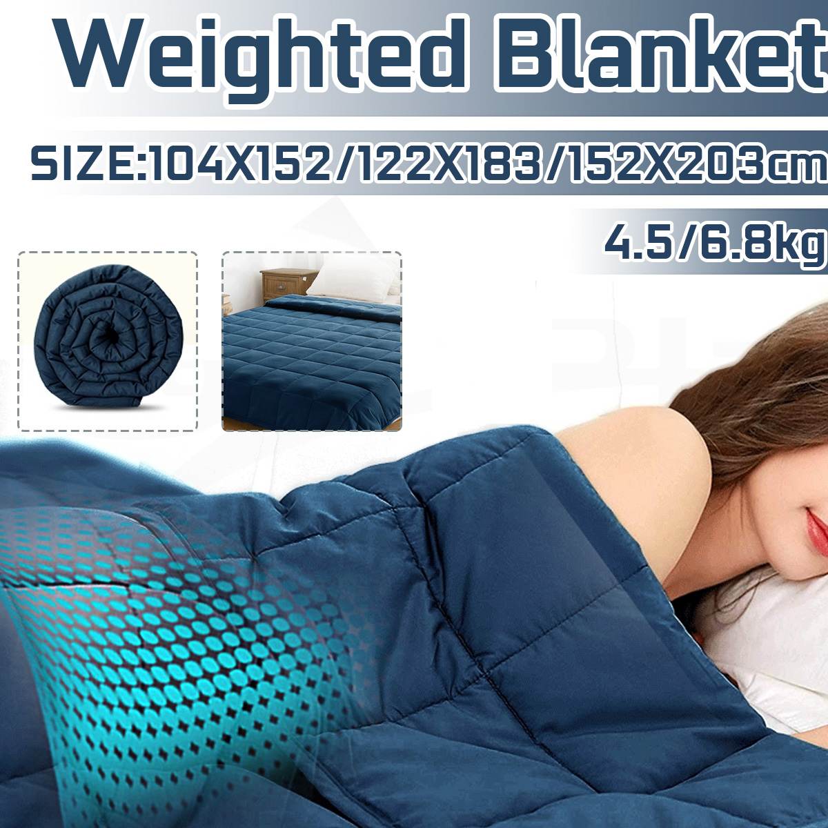 Weighted Blanket Sleeping Aid Quilt