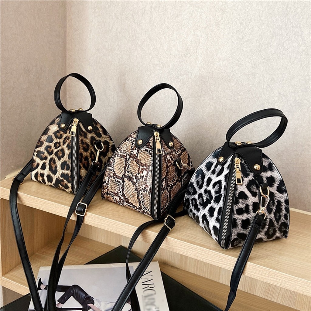 Leopard Print Handbag Ladies Bag